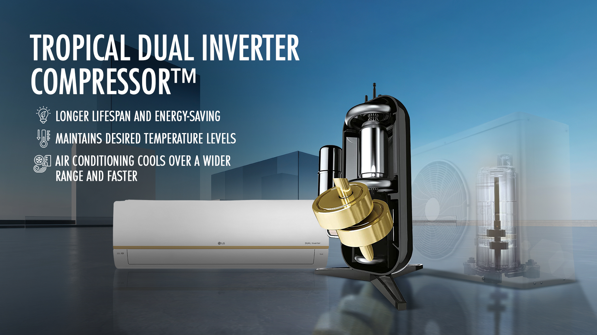 LG Split Air Conditioner 18000 BTU Cool Only - Win Series 1 1 NW182C0 LG Eng