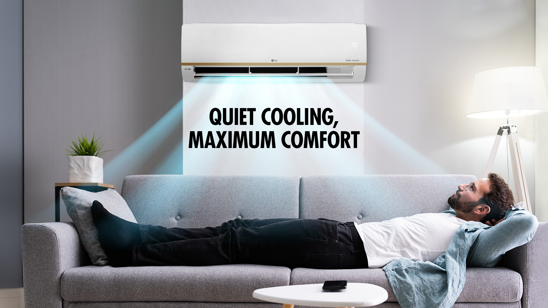 LG Split Air Conditioner 18000 BTU Cool Only - Win Series 2 2 NW182C0 LG Eng