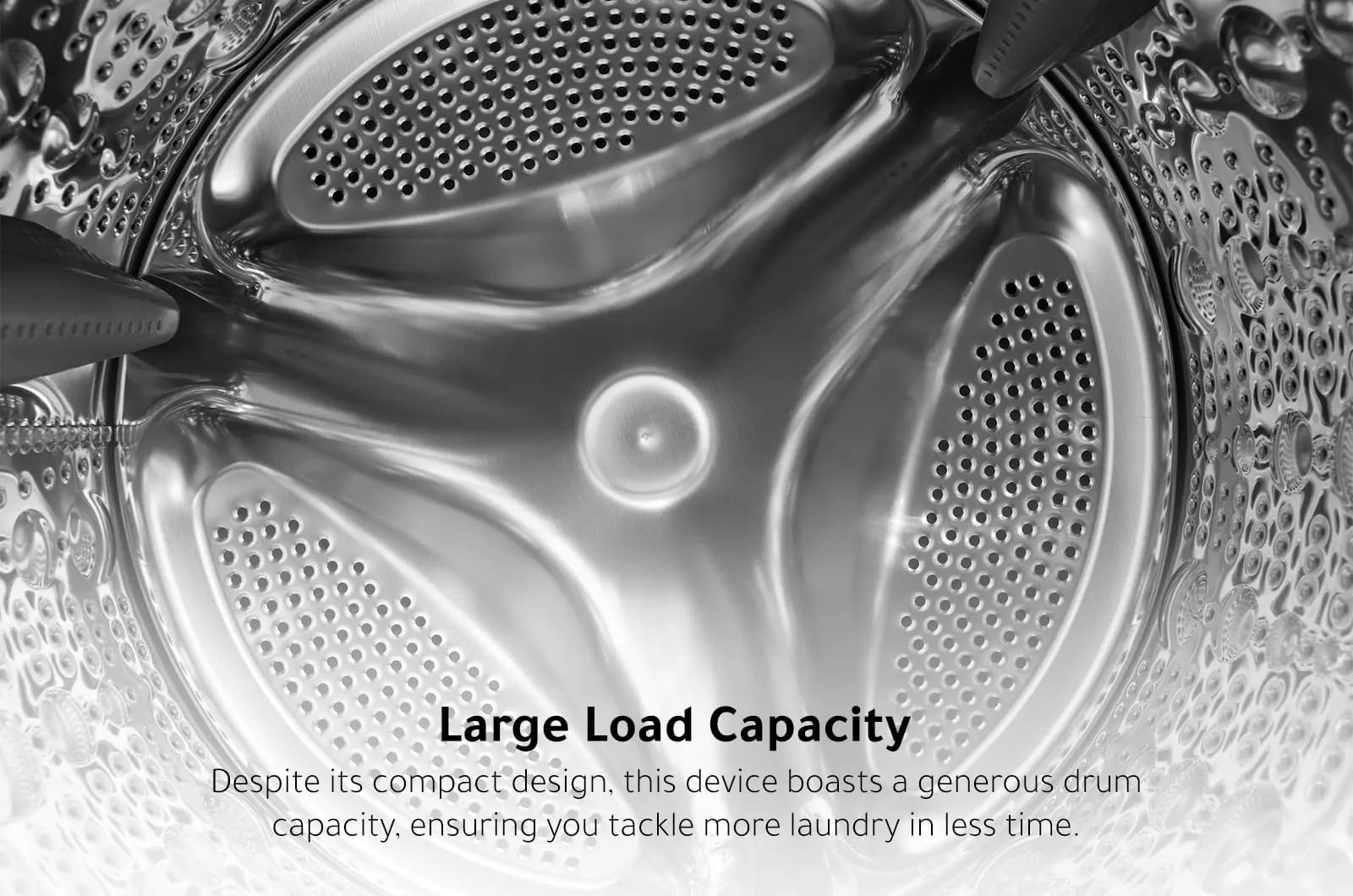 Ariston Washer and Dryer Front Load - 11 Kg Washing & 7 Kg Drying - 16 Programs - Inox - AQD1170D49X60HZ 2 AQD1170D49X60HZeng 2