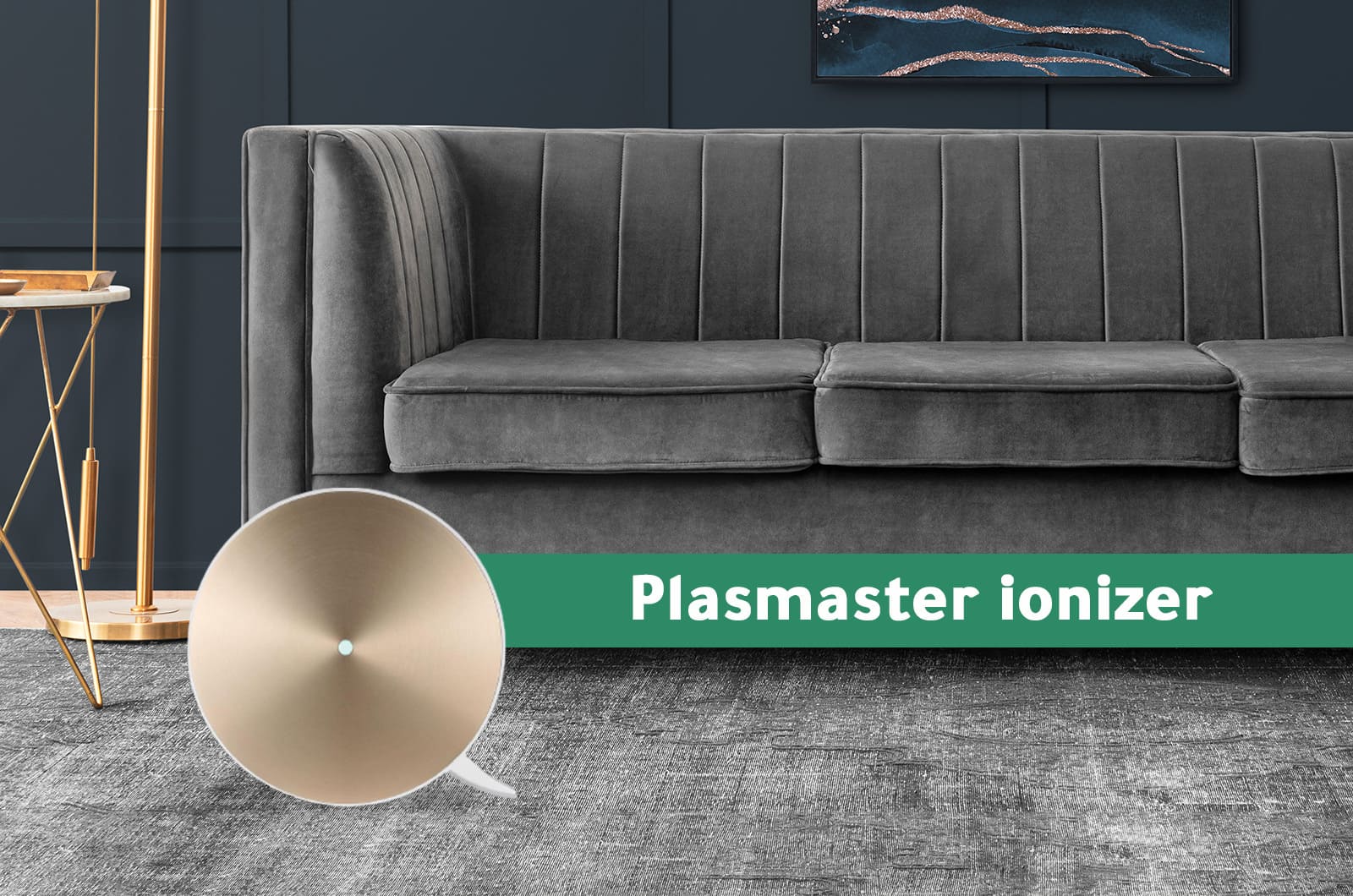 LG Air Purifier 44 m² Coverage Area - touch control - Gold - AS40GVGG0 3 AS40GVGG0eng 3